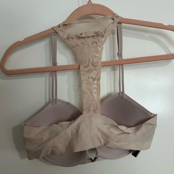 Victoria's Secret Pink and Beige Women's Bra - Picture 3 of 6